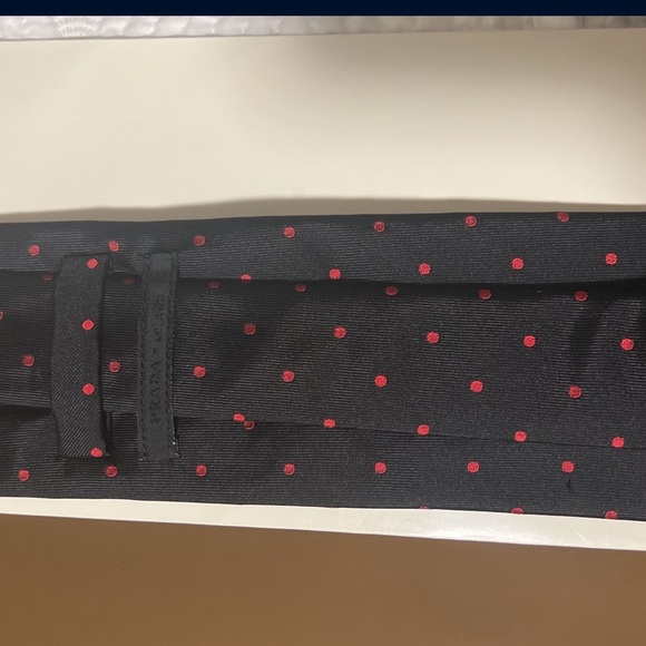 Prada black red polka dot tie - Picture 2 of 2